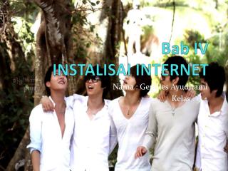 bab iv instalisai internet