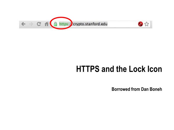 https and the lock icon