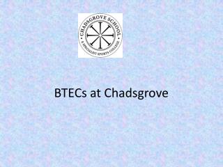 BTECs at Chadsgrove