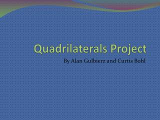 Quadrilaterals Project