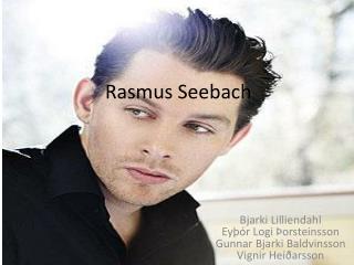 rasmus seebach