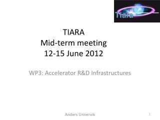 TIARA Mid-term meeting 12-15 June 2012