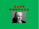 Jane Goodall - slide 1