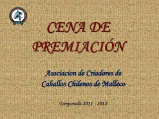 cena de premiaci n