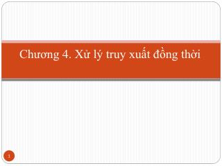 ch ng 4 x l truy xu t ng th i