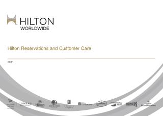 Hilton Reservations and Customer Care