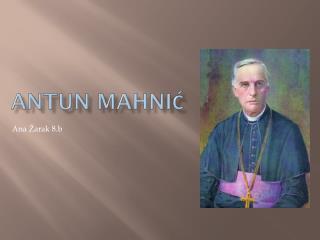 antun mahni