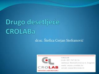 drugo desetlje e crolaba