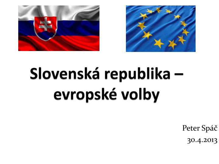 slovensk republika evropsk volby