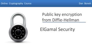 ElGamal Security