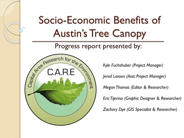 socio economic benefits of austin s tree canopy