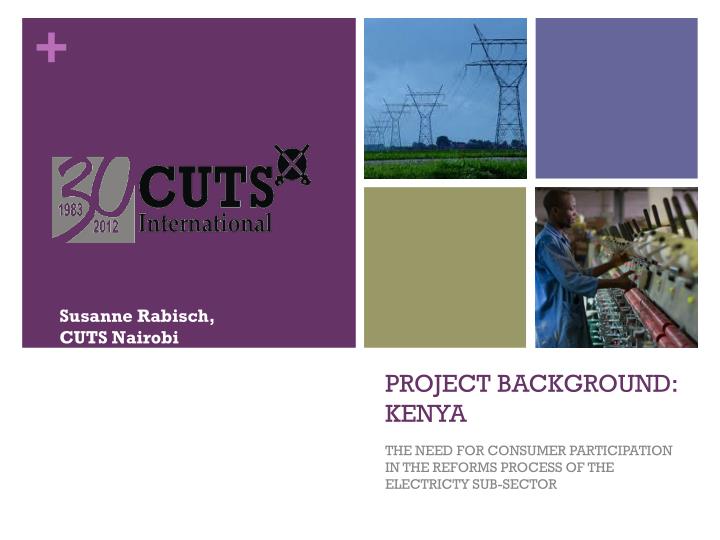project background kenya