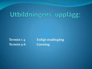 utbildningens uppl gg