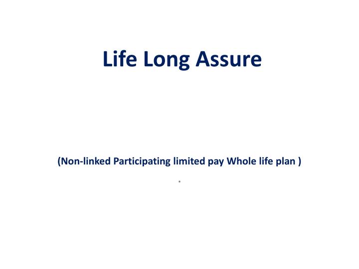 life long assure