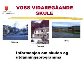 voss vidareg ande skule