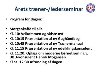 rets tr ner lederseminar