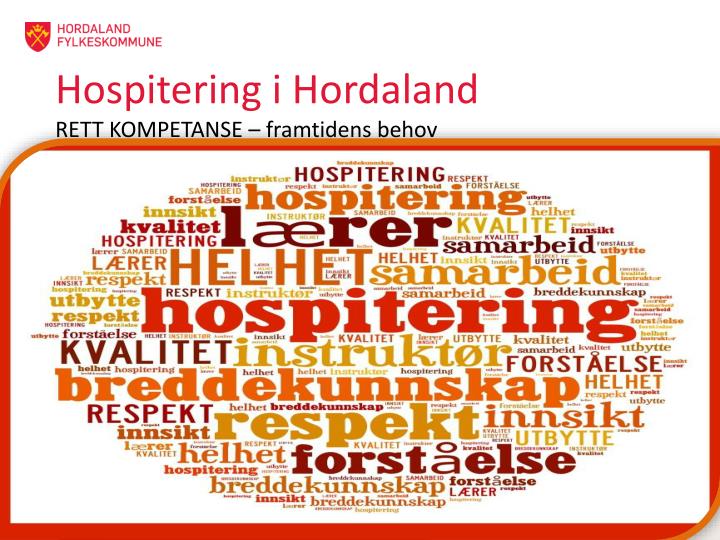 hospitering i hordaland