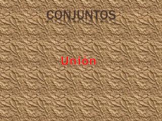 conjuntos