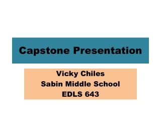 Capstone Presentation