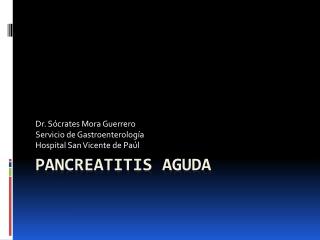 dr s crates mora guerrero servicio de gastroenterolog a hospital san vicente de pa l