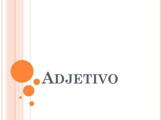 adjetivo