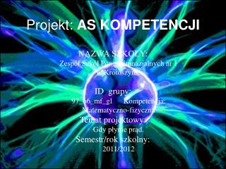 projekt as kompetencji