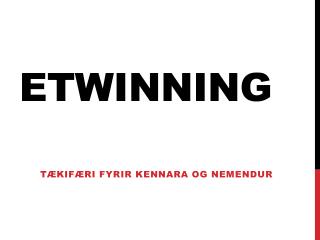 etwinning