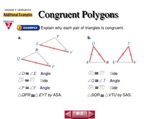 Congruent Polygons