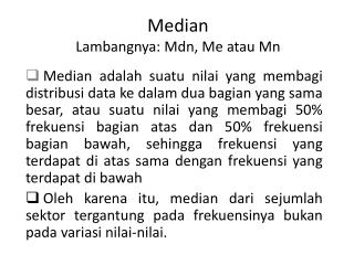 median lambangnya mdn me atau mn