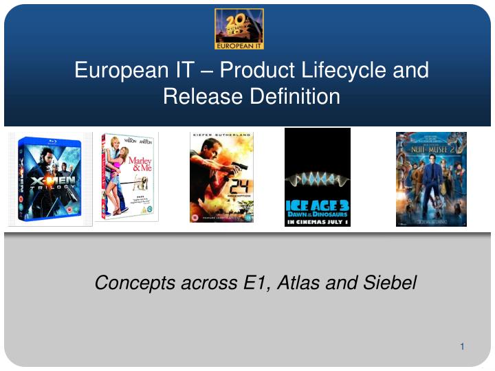 european it product lifecycle and release definition