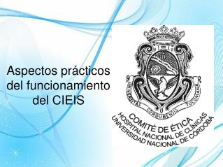 aspectos pr cticos del funcionamiento del cieis