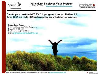 NationLink Employee Value Program VISIT EVP ONLINE -- EmployeeValueProgram