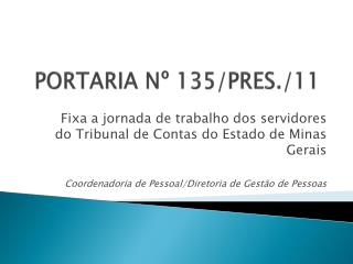 portaria n 135 pres 11