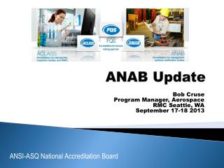 ANAB Update