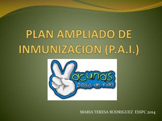 PLAN AMPLIADO DE INMUNIZACION (P.A.I.)