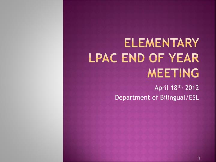 elementary lpac end of year meeting