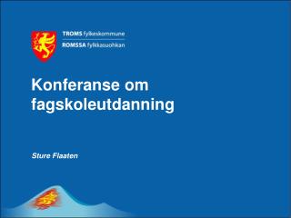 konferanse om fagskoleutdanning