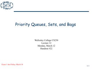 Priority Queues, Sets, and Bags