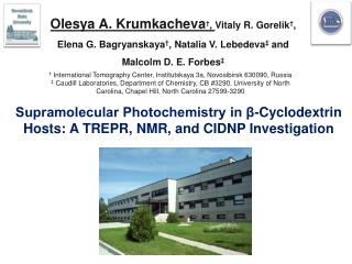 Supramolecular Photochemistry in ?-Cyclodextrin Hosts: A TREPR, NMR, and CIDNP Investigation