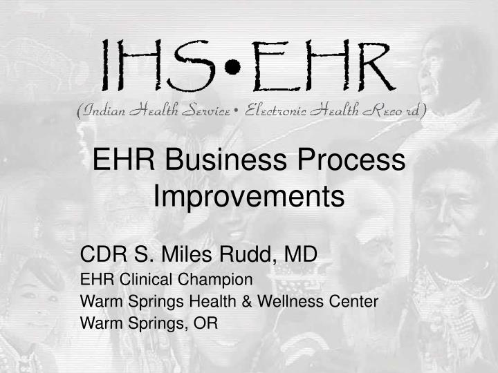 ehr business process improvements