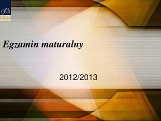 egzamin maturalny
