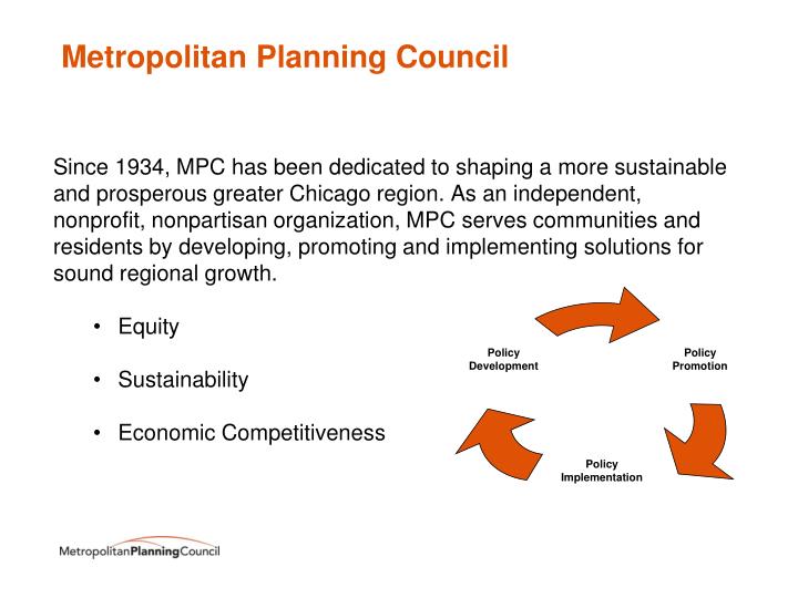 metropolitan planning council