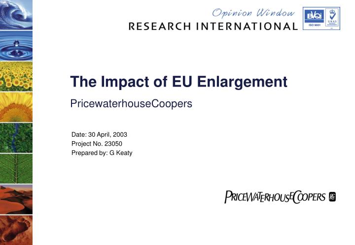 the impact of eu enlargement