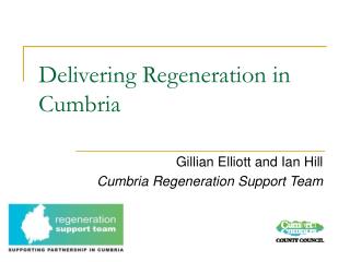 Delivering Regeneration in Cumbria