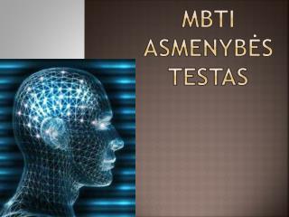 MBTI asmenybės testas