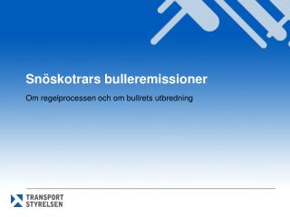 sn skotrars bulleremissioner