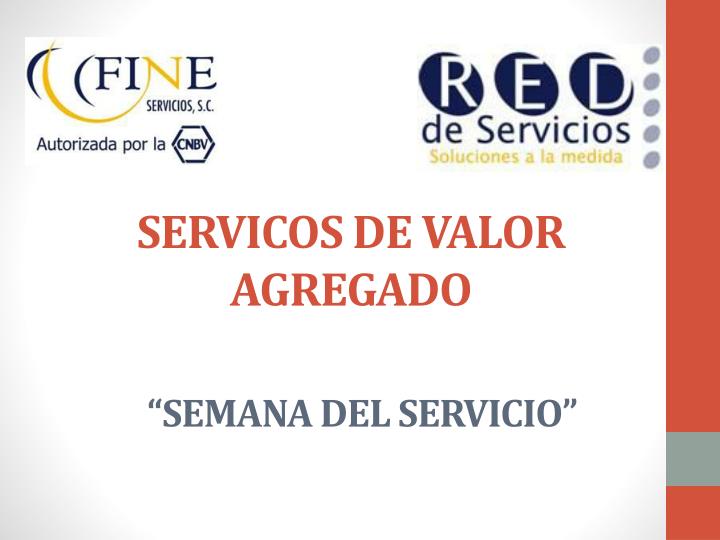 servicos de valor agregado