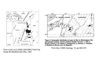 From Lentz et al (2006) GAC/MAC Field Trip Guide B4,Modified after Eby, 1987
