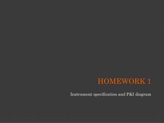 homework 1