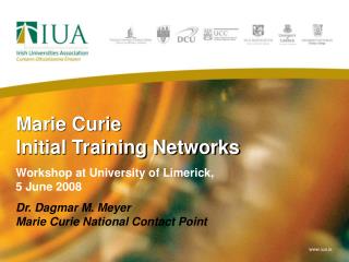 Marie Curie Initial Training Networks